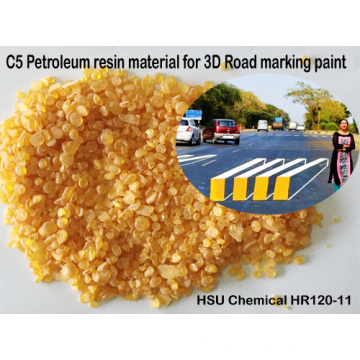 Low Odor C5 Petroleum Resin for 3D Road Marking Paint